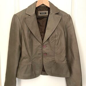 Tahari Women's Leather Jacket